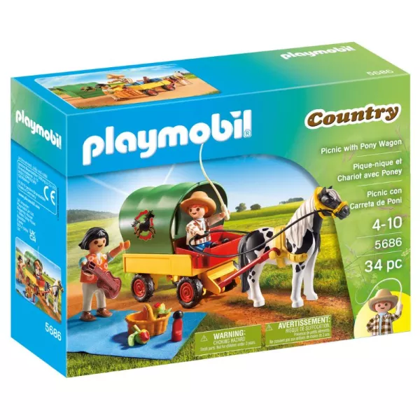 Playmobil: Pónifogatos piknik 5686