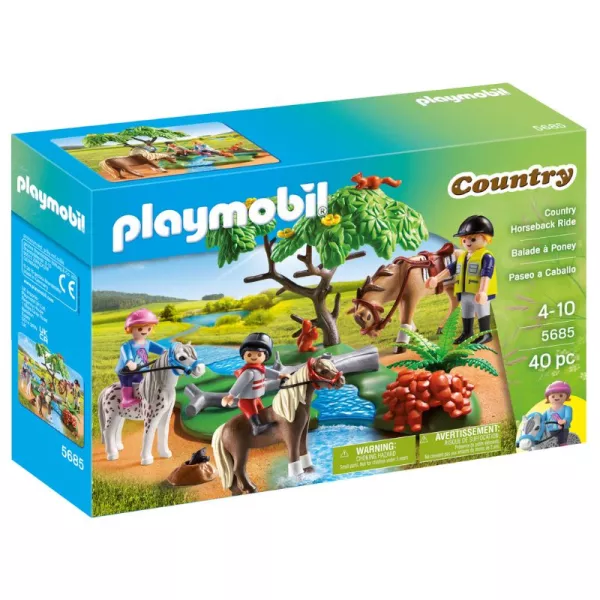Playmobil: excursie cu poneiul distractiv 5685