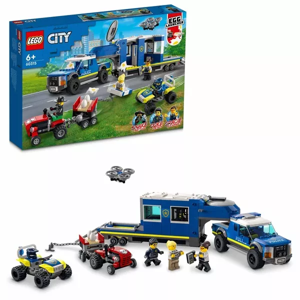 LEGO® City Police Rendőrségi mobil parancsnoki kamion 60315 - CSOMAGOLÁSSÉRÜLT
