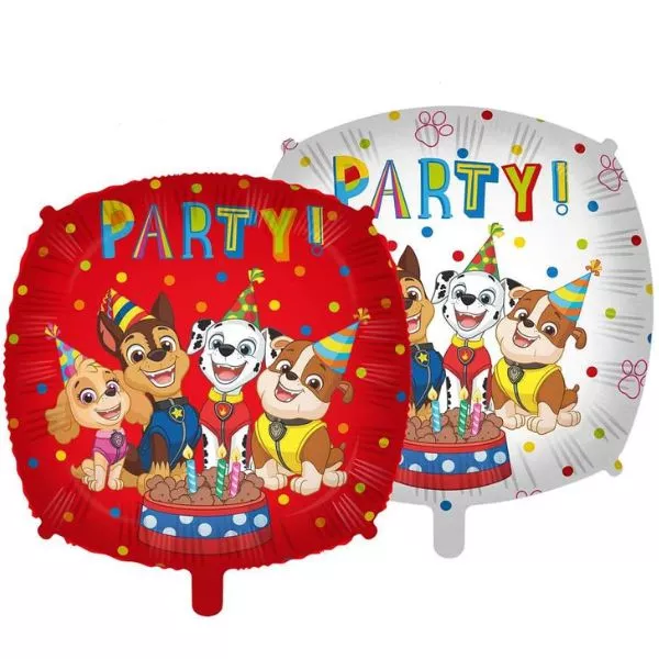 Paw Patrol: Balon folie cu inscripție Party! – 46 cm