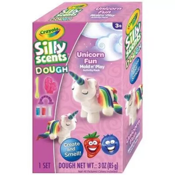 Crayola Silly Scents: Mini-set de plastilină parfumată - Unicorn