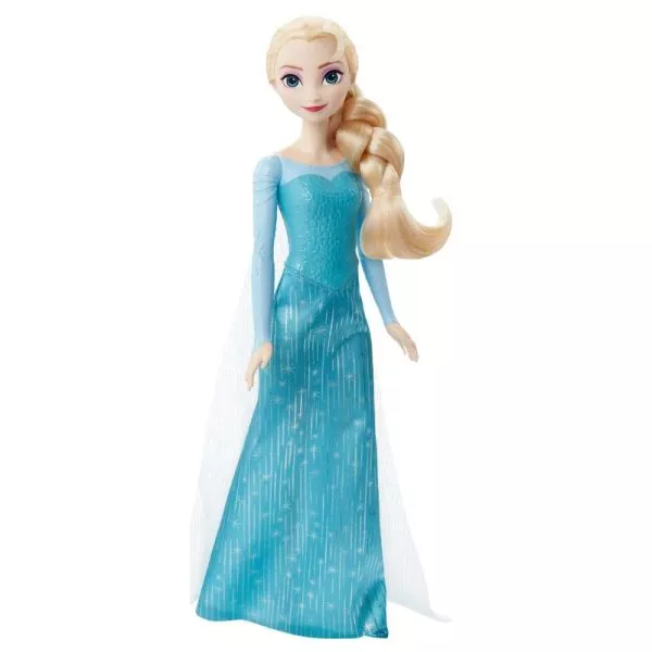 Frozen: Păpuși fermecătoare - Elsa în rochie turcoaz