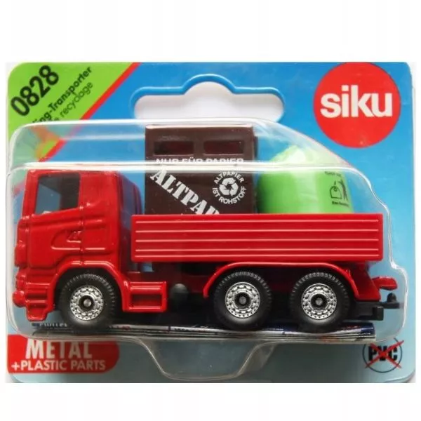 Siku: Camion pentru deșeuri selective Scania 0828