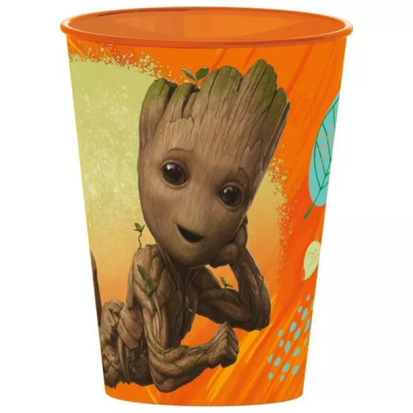Marvel: Pahar din plastic cu model Groot - 260 ml