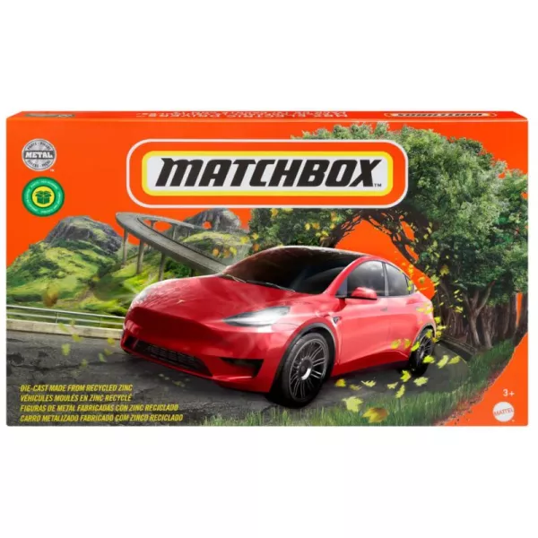 Matchbox: Colecție mașinuțe electrice - 12 buc