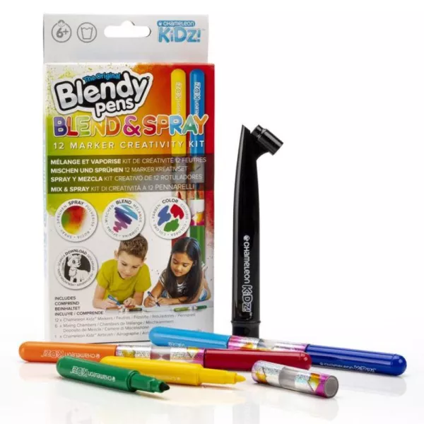 Blendy Pens: Blend & Spray filctoll szett - 12 db-os