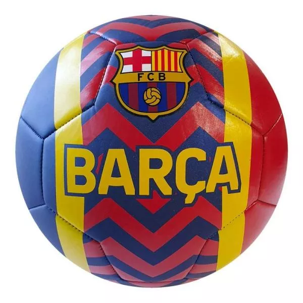FC Barcelona: Minge de fotbal cu logoul echipei - albastru- roșu