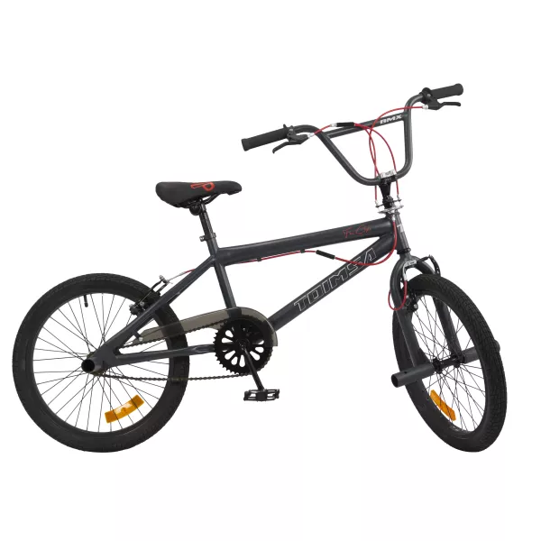 Toimsa: BMX kerékpár - 20-as méret, fekete