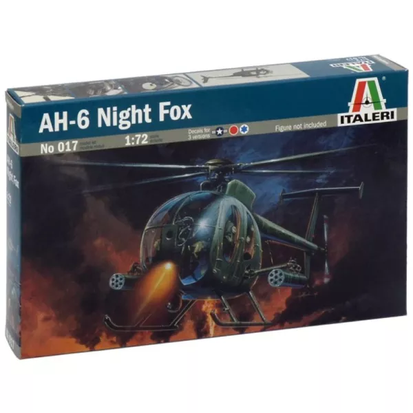 Italeri: AH-6 Night Fox model elicopter, 1:72