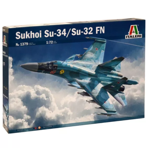 Italeri: Sukhoi Su-34/Su-32 FN repülőgép makett, 1:72