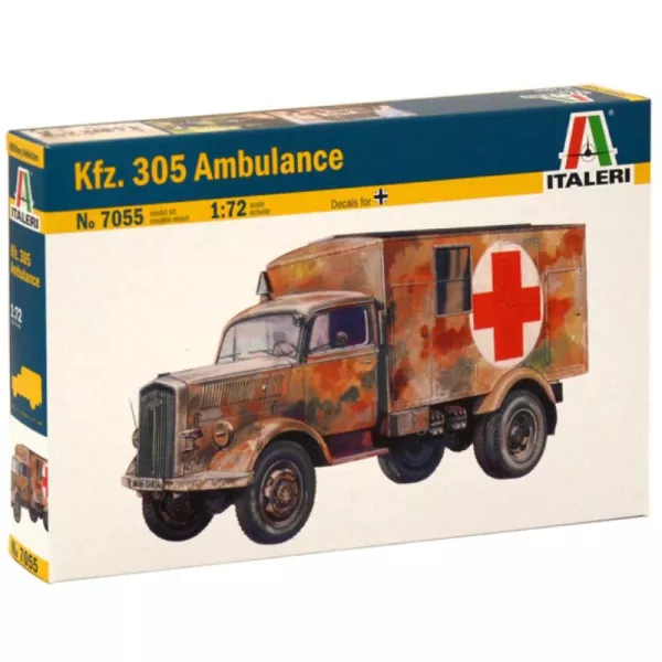 Italieri: KFZ 305 model ambulanță 1:72