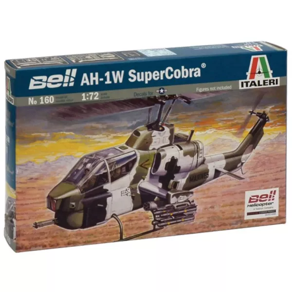 Italeri: AH-1W SuperCobra helikopter makett, 1:72