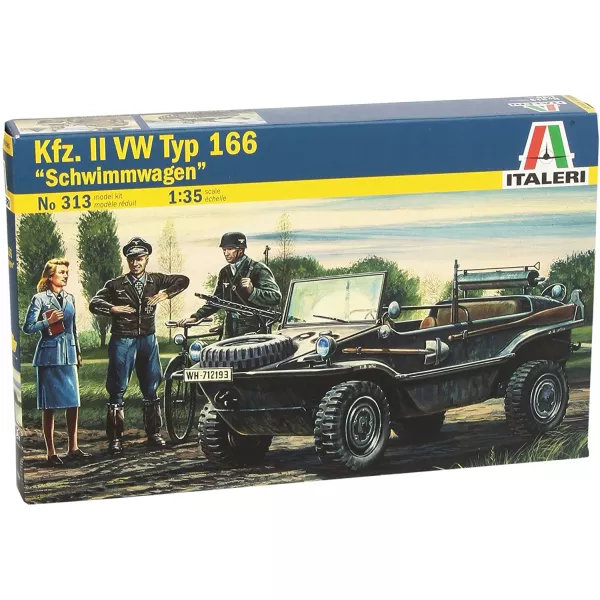 Maquette de char Italeri Kfz. II VW Type 166, échelle 1/35