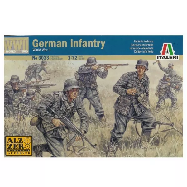 Italieri: model de infanterie germană 1:72
