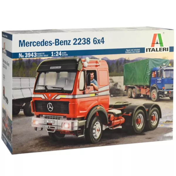 Italeri: Mercedes-Benz 2238 6x4 model vehicul camion