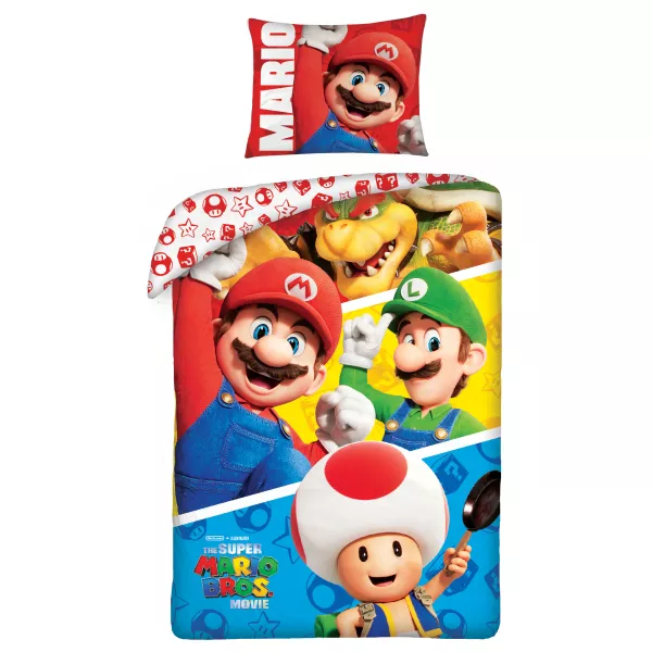 Super Mario : Set cuvertură - 140x200