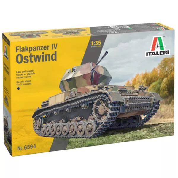 Italeri: Flakpanzer IV Ostwind harci jármű makett, 1:35