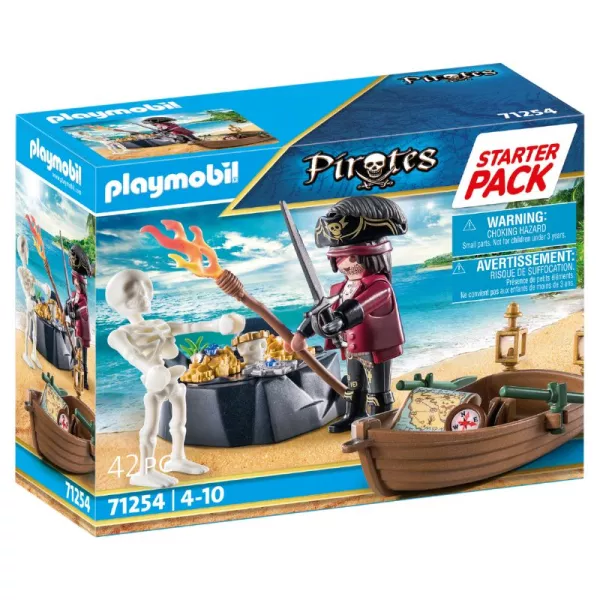 Playmobil: Kalóz csónakkal kezdőszett 71254