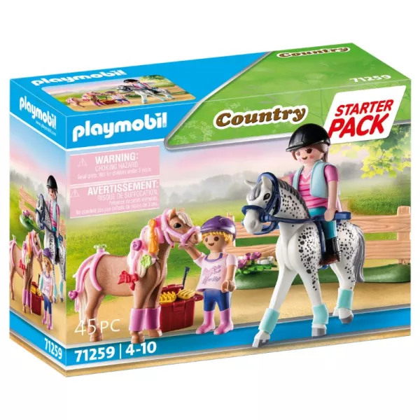 Playmobil: Set îngrijiraea cailor 71259