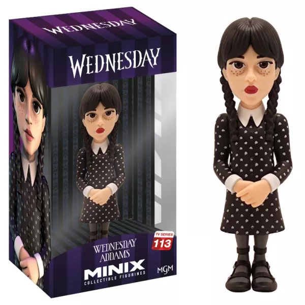 Wednesday - Figurine 12 cm Minix : Wednesday Addams - Minix