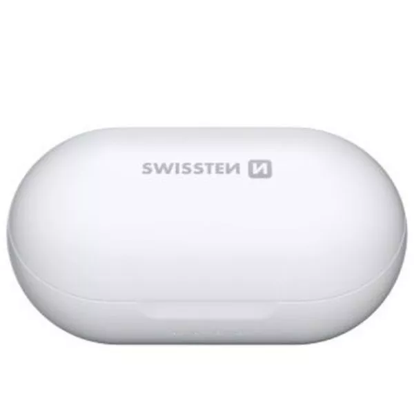 Swissten: Stonebuds Căști bluetooth TWS - alb