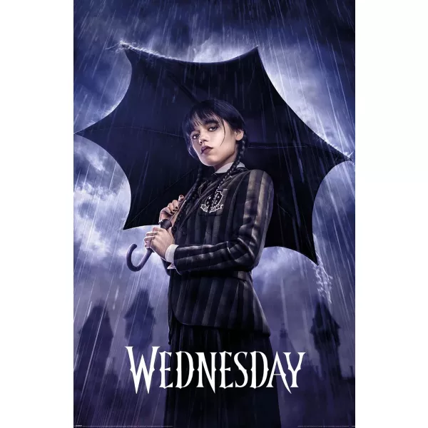 Wednesday: Downpour maxi poster - 61x91.5 cm