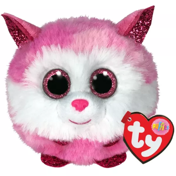 TY Beanie Balls: Princess, husky din pluș - roz - 8cm