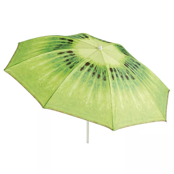 Gyümölcs mintás napernyő, 160 cm - Kivi