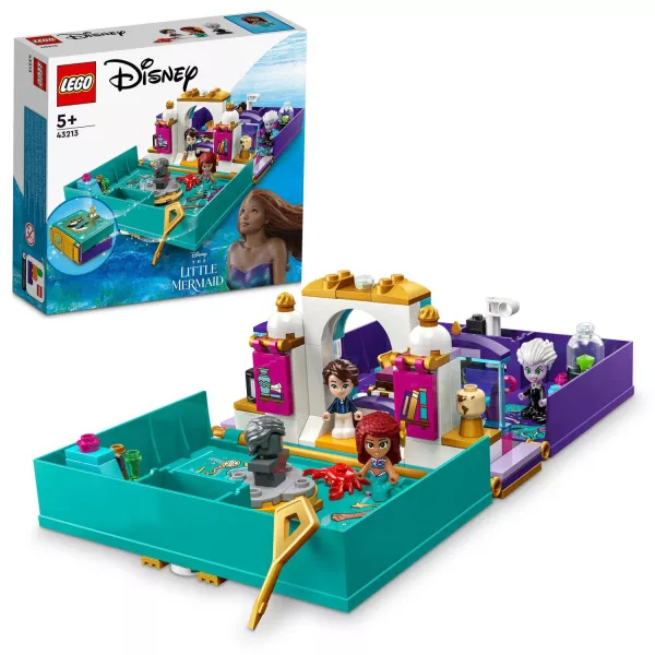 LEGO® Disney: Micuța sirenă carte de povești 43213
