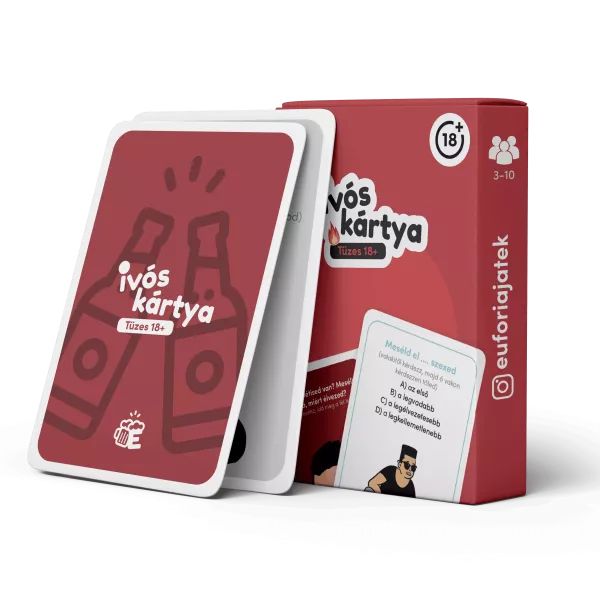 Eufória - Tüzes 18+ ivós kártyajáték akciós termékkép 1
