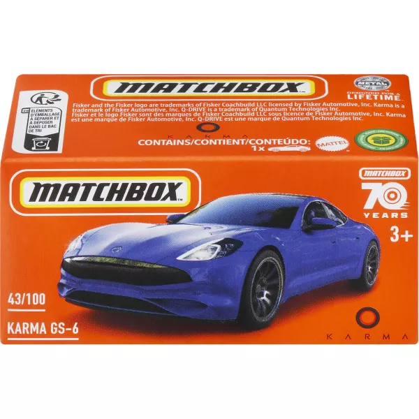 Matchbox: Karma GS-6 mașinuță