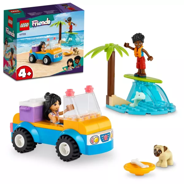 LEGO® Friends: Distracție pe plajă în buggy 41725