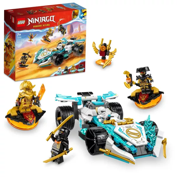 LEGO® NINJAGO®: Zane sárkányerő Spinjitzu versenyautója 71791