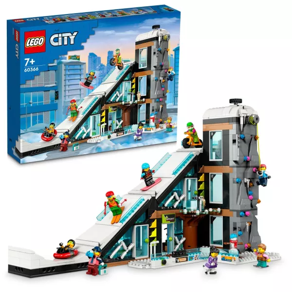 LEGO® City: Centru de schi și escaladă 60366