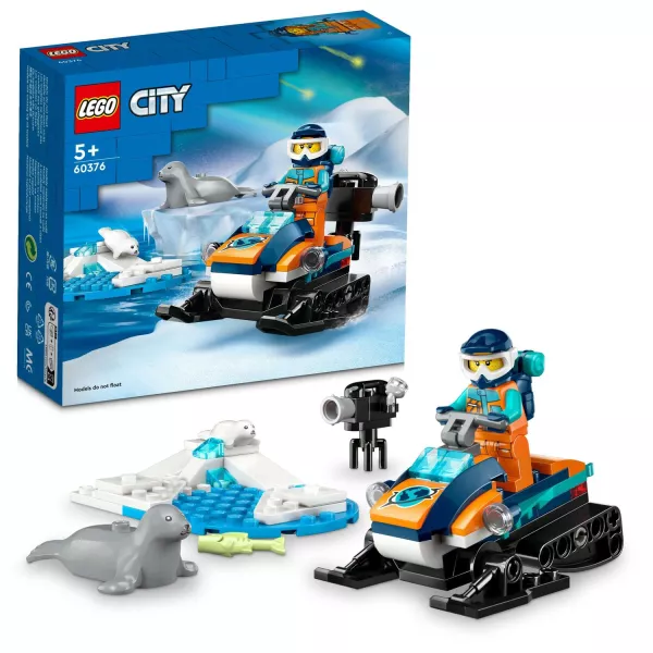 LEGO® City: Snowmobil de explorare arctică 60376