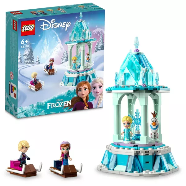 LEGO® Disney: Caruselul magic al Annei și al Elsei 43218