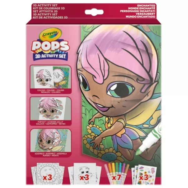 Crayola POPs livres de coloriage - Le Monde des Fées