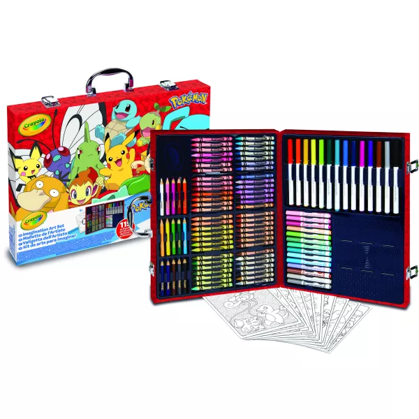 Crayola: Pokémon rajzkészlet - 115 db-os