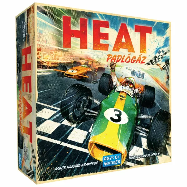 Heat: Padlógáz társasjáték