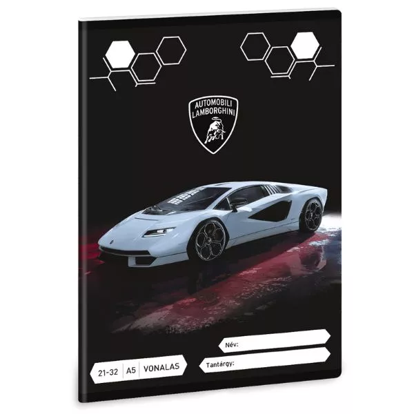 Ars Una: Lamborghini vonalas füzet - A5, 4.osztályos