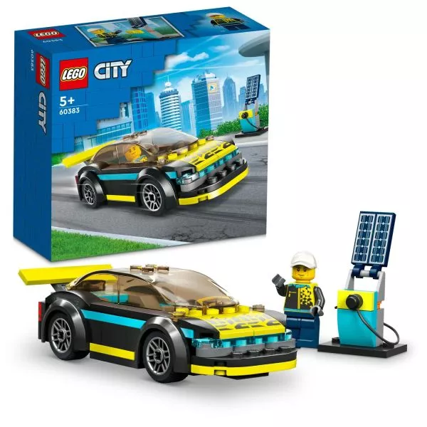 LEGO® City: Great Vehicles Elektromos sportautó 60383 - CSOMAGOLÁSSÉRÜLT