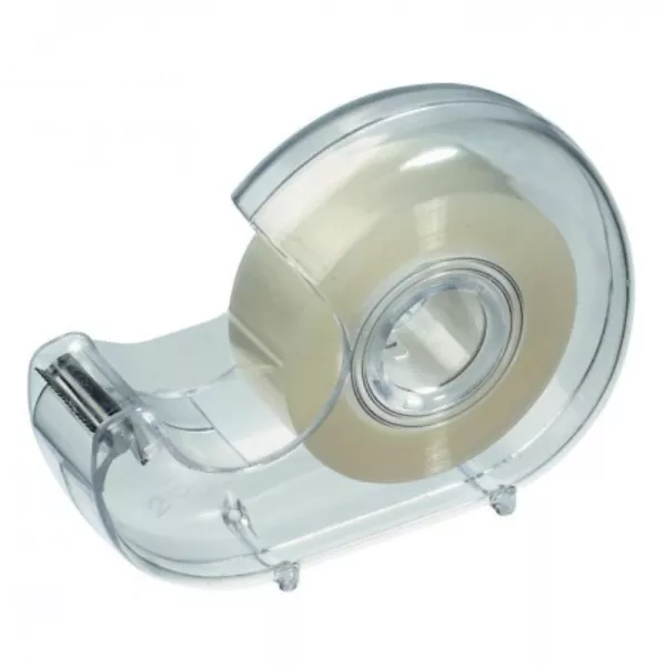 Cinta adhesiva con dispensador de corte recargable - 19 mm x 33 m