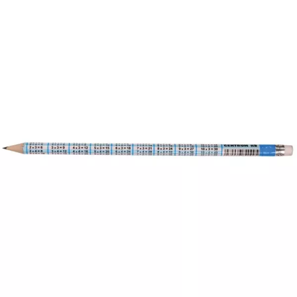 Centrum: creion cu radieră și cu tabla înmulțirii - HB