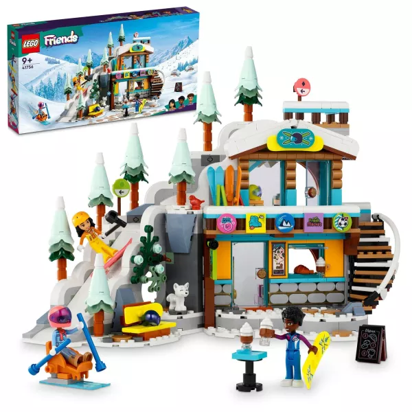 LEGO® Friends: Pârtie de schi și cafenea 41756