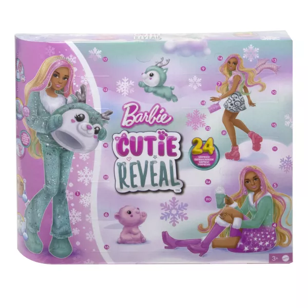 Barbie: Cutie Reveal calendar de advent