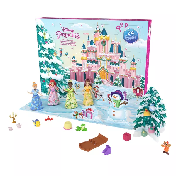 Prințesele Disney:calendar de advent mini prințese