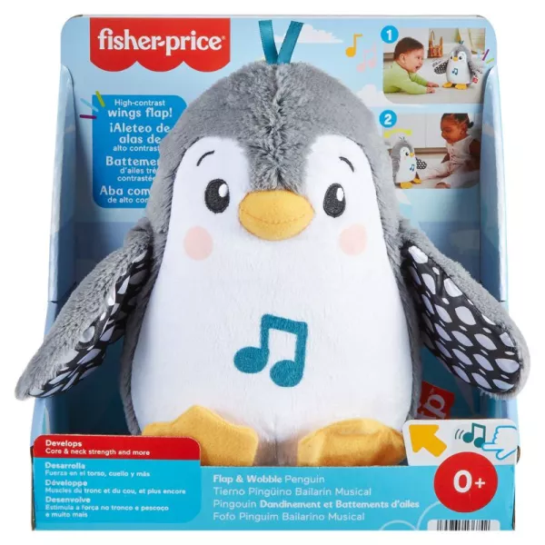Fisher-Price: Pinguin de pluș