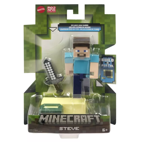 Minecraft: Steve figura - 8 cm