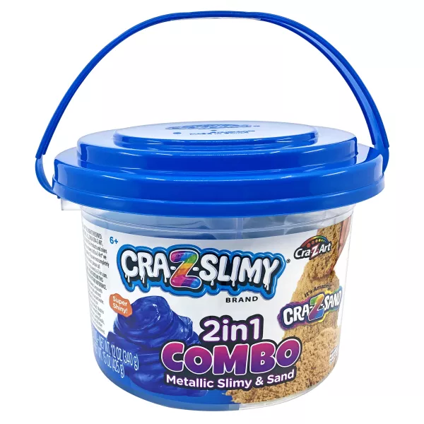 Cra-Z-Slimy: 2 în 1 slime și nisip cinetic