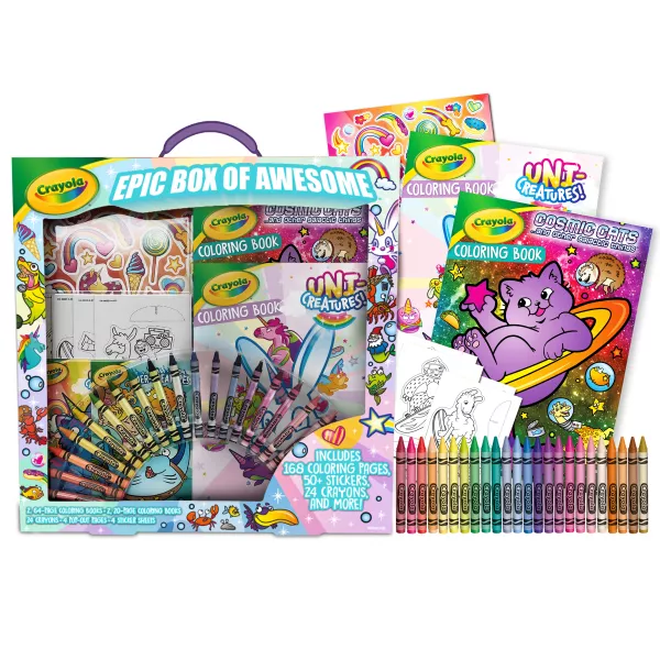 Crayola: megabox de artist - unicorn